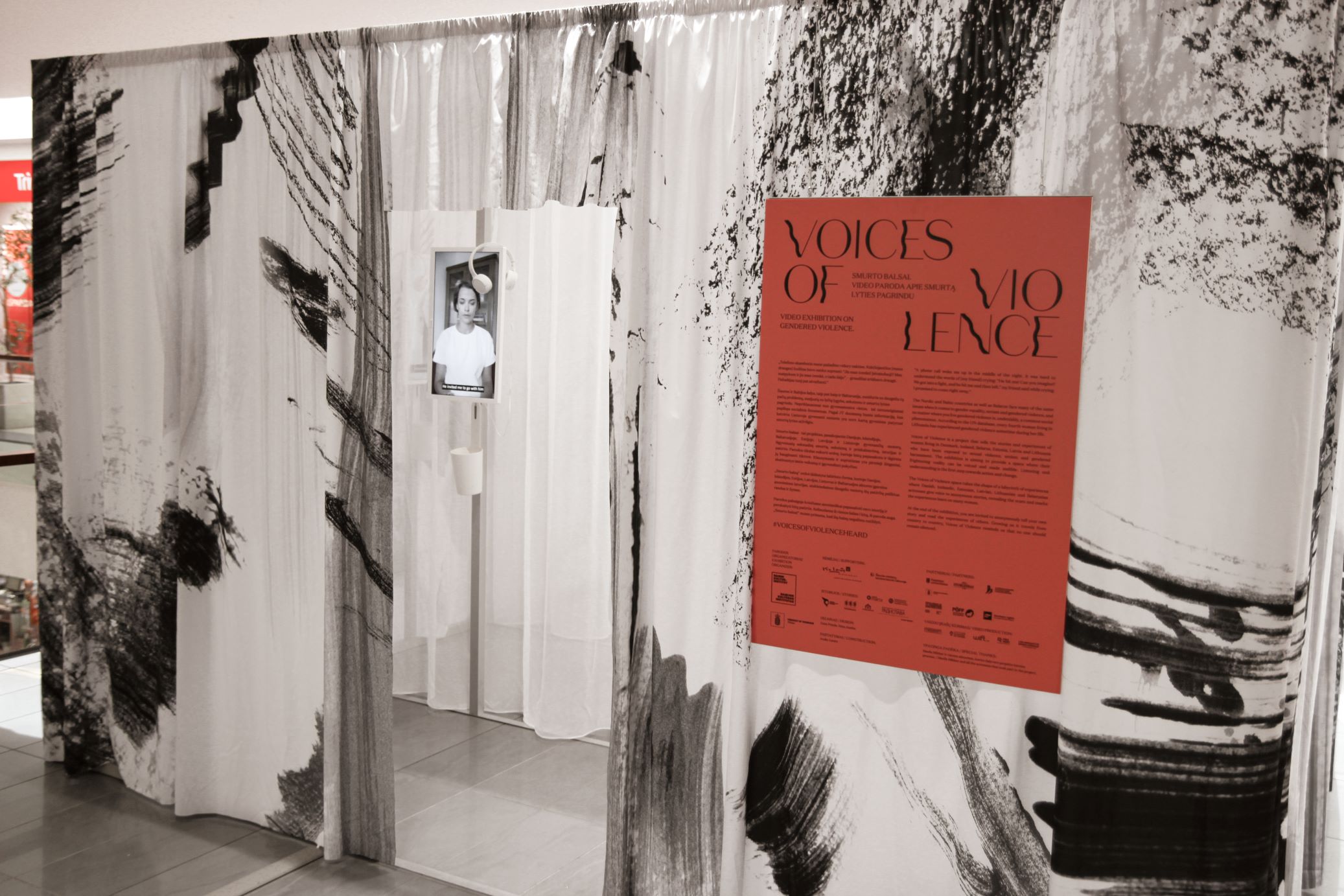 Voices of Violence exhibition in Klaipėda